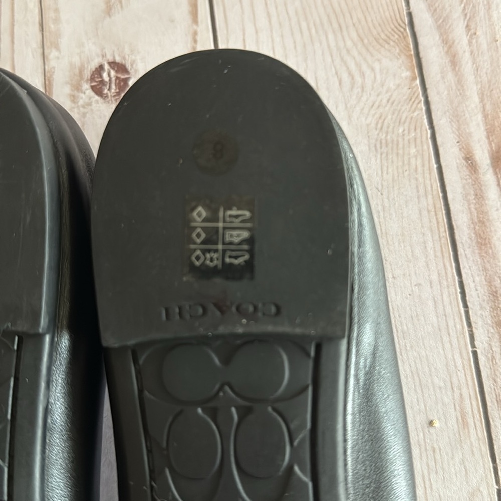 Classic Black Women's Ballet Flat with Patent Toe New Size 8 - Picture 10 of 15